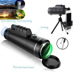  40X Zoom Monocular Mobile Phone Telescope Lens 40x60 For Smartphones Camera lenses Outdoor Hunting, 40XD